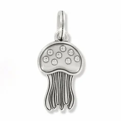 Brighton Jelly Fish Charm Silver-Blue Online