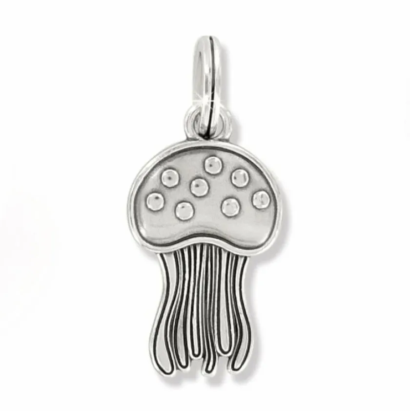 Brighton Jelly Fish Charm Silver-Blue Online