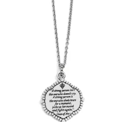 Brighton Joan Of Arc Necklace Silver-Gold Outlet