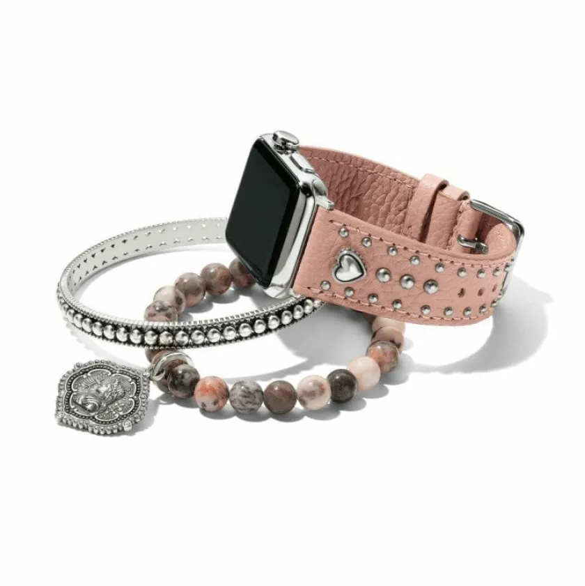 Brighton Joan Of Arc Stretch Bracelet Silver-Gray Fashion