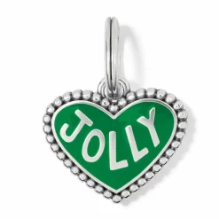 Brighton Jolly Charm Silver-Green Clearance