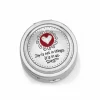 Brighton Joyful Heart Pill Box Silver-Red Discount