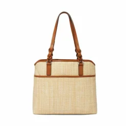 Brighton Juliana Straw Tote Luggage-Natural New