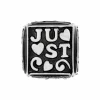 Brighton Just Married Cube Bead Silver Sale