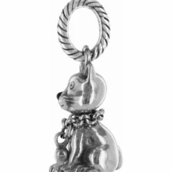 Brighton Kitty Charm Silver Best