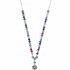 Brighton Kyoto In Bloom Bead Necklace Silver-Multi Fashion
