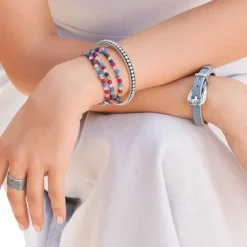 Brighton Kyoto In Bloom Bracelet Silver-Multi Sale
