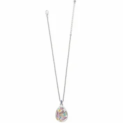 Brighton Kyoto In Bloom Butterfly Necklace Silver-Multi Clearance