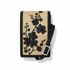 Brighton Kyoto In Bloom Daytime Phone Organizer Black Outlet