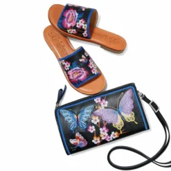 Brighton Kyoto In Bloom Embroidered Pouch Multi Best