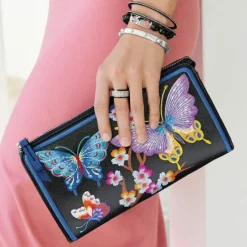 Brighton Kyoto In Bloom Embroidered Pouch Multi Best