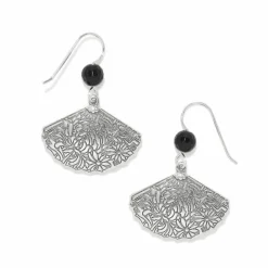 Brighton Kyoto In Bloom Fan Earrings Silver-Multi Clearance