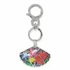 Brighton Kyoto In Bloom Fan Handbag Fob Silver-Multi Sale
