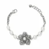 Brighton Kyoto In Bloom Pearl Bracelet Silver-Pearl Online