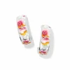 Brighton Kyoto In Bloom Sakura Hoop Earrings White-Multi Hot
