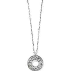 Brighton Kyoto In Bloom Sakura Ring Necklace Silver-Multi Fashion
