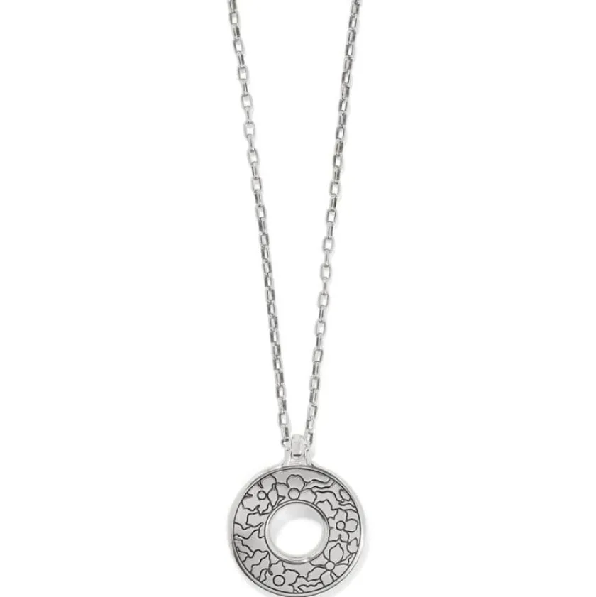 Brighton Kyoto In Bloom Sakura Ring Necklace Silver-Multi Fashion