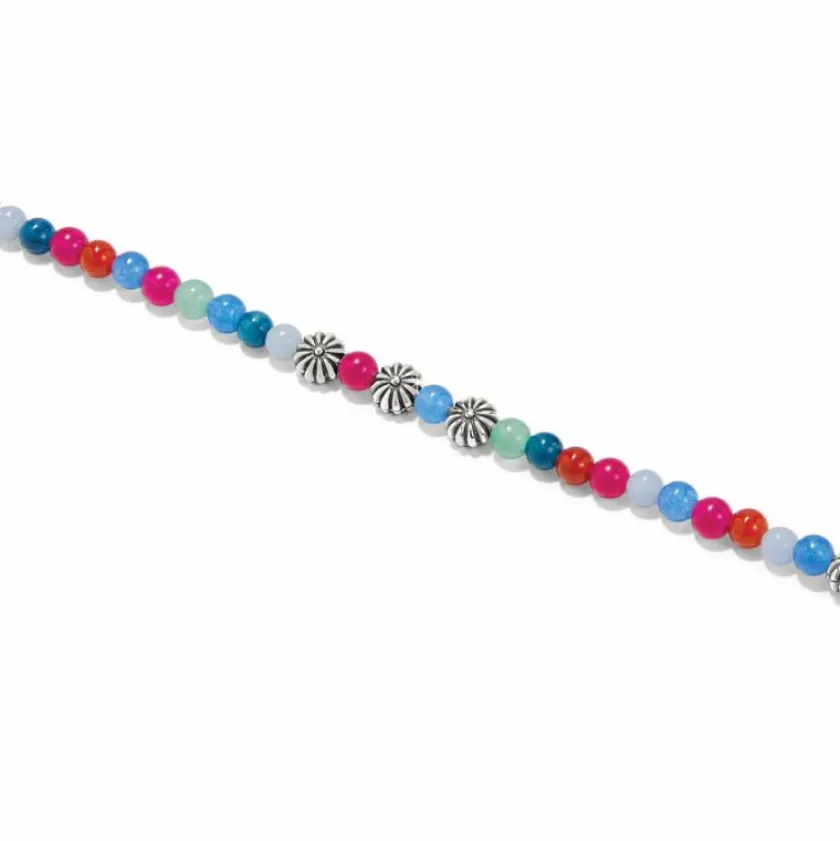 Brighton Kyoto In Bloom Short Necklace Silver-Multi Fashion