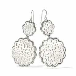 Brighton La Jolla French Wire Earrings Silver-White Discount