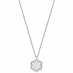 Brighton La Jolla Petite Necklace Silver-White Online