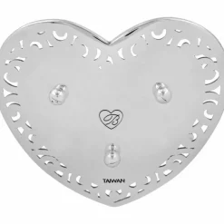 Brighton Lacie Daisy 3 Ring Holder Silver New