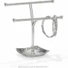 Brighton Lacie Daisy Bangle Holder Silver Hot