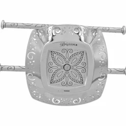 Brighton Lacie Daisy Bangle Holder Silver Hot