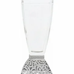 Brighton Lacie Daisy Glass Vase Silver New