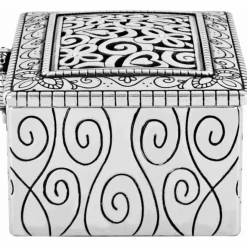 Brighton Lacie Daisy Jewel Box Silver Fashion