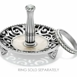 Brighton Lacie Daisy Ring Holder Silver Sale