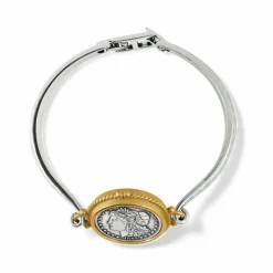 Brighton Lady Liberty Bracelet Silver-Gold Sale