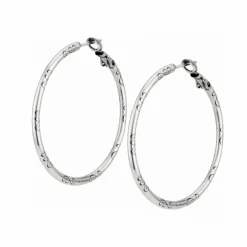 Brighton Large Hoop Charm Earrings Discount