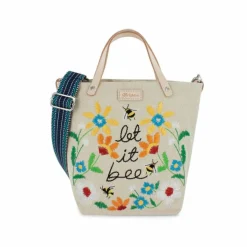 Brighton Let It Bee Embroidered Medium Messenger Bag Multi Online