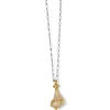 Brighton Lightning Whelk Shell Necklace Gold Discount