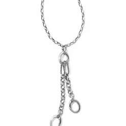 Brighton Lillian Charm Necklace Silver Sale