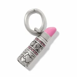 Brighton Lipstick Charm Silver-Pink Outlet