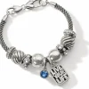 Brighton Live Your Life Adventure Bracelet Silver-Blue Best