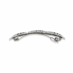 Brighton London Groove Barrette Silver Sale