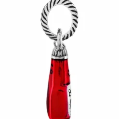 Brighton Louisiana Charm Silver-Red Fashion