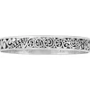 Brighton Love Affair Bangle Silver Hot