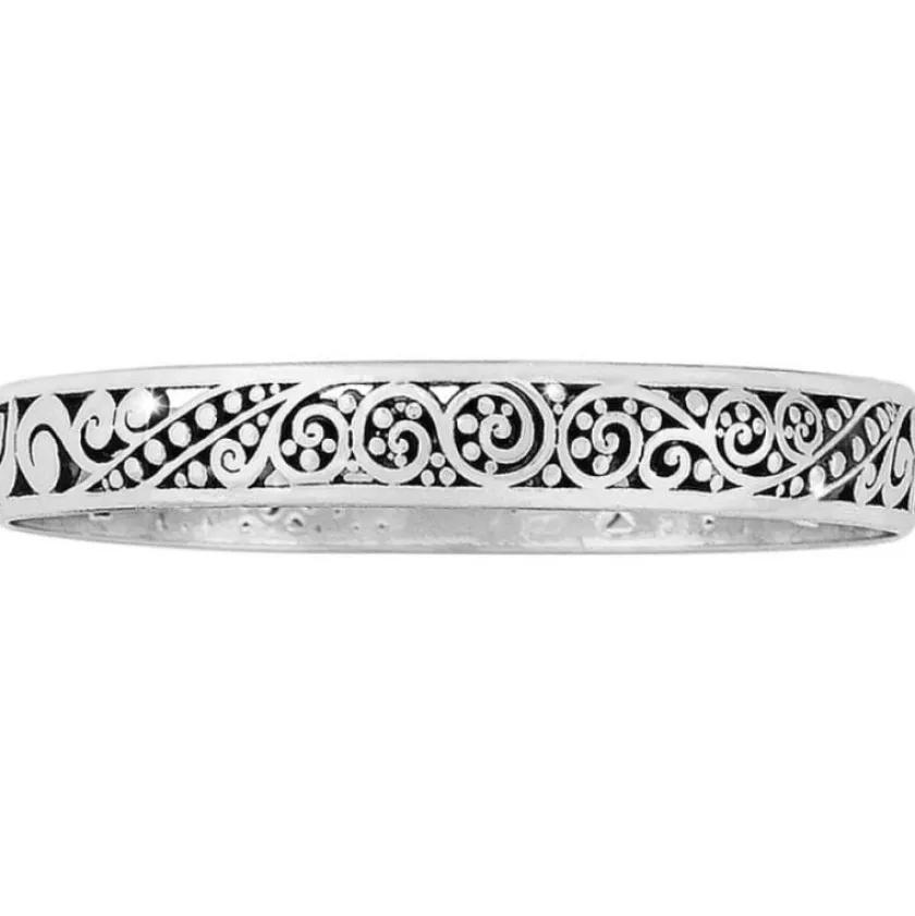 Brighton Love Affair Bangle Silver Hot
