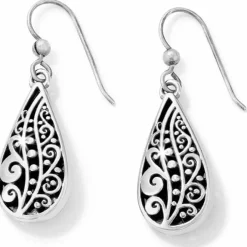 Brighton Love Affair French Wire Earrings Silver Fashion