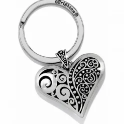 Brighton Love Affair Key Fob Silver Hot