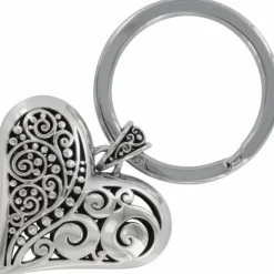 Brighton Love Affair Key Fob Silver Hot