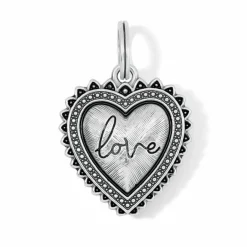 Brighton Love Amulet Silver-Pink Hot