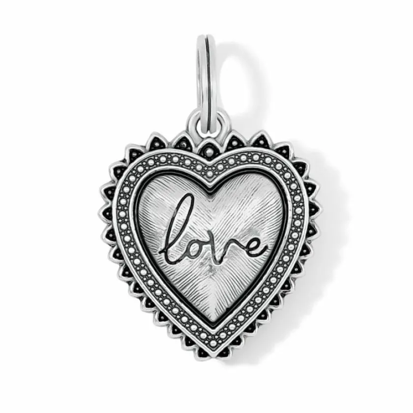 Brighton Love Amulet Silver-Pink Hot