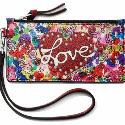 Brighton Love Bouquet Card Pouch New