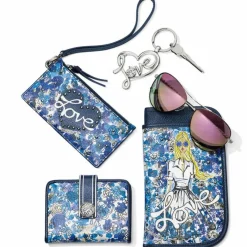 Brighton Love Bouquet Small Wallet Midnight Online