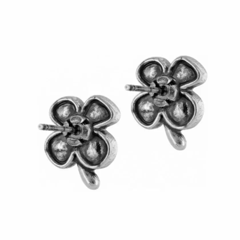 Brighton Love Bug Mini Post Earrings Silver-Green Outlet