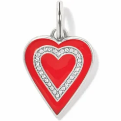 Brighton Love Cherish Amulet Silver-Red Discount